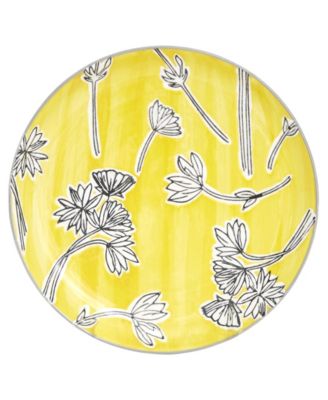 Sunny Floral 16 Pc. Dinnerware Set, Service for 4