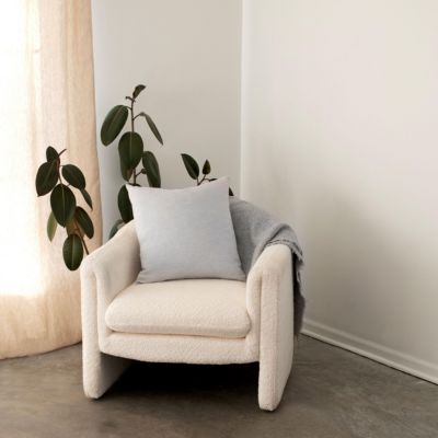 100% French Linen Throw Pillow Sham - 20" X 20"