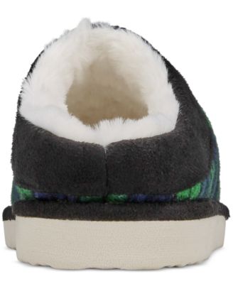 Men's Blackwatch Plaid Slippers