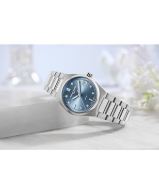 Women's Swiss Highlife Diamond (1/20 ct. t.w.) Stainless Steel Bracelet Watch 31mm