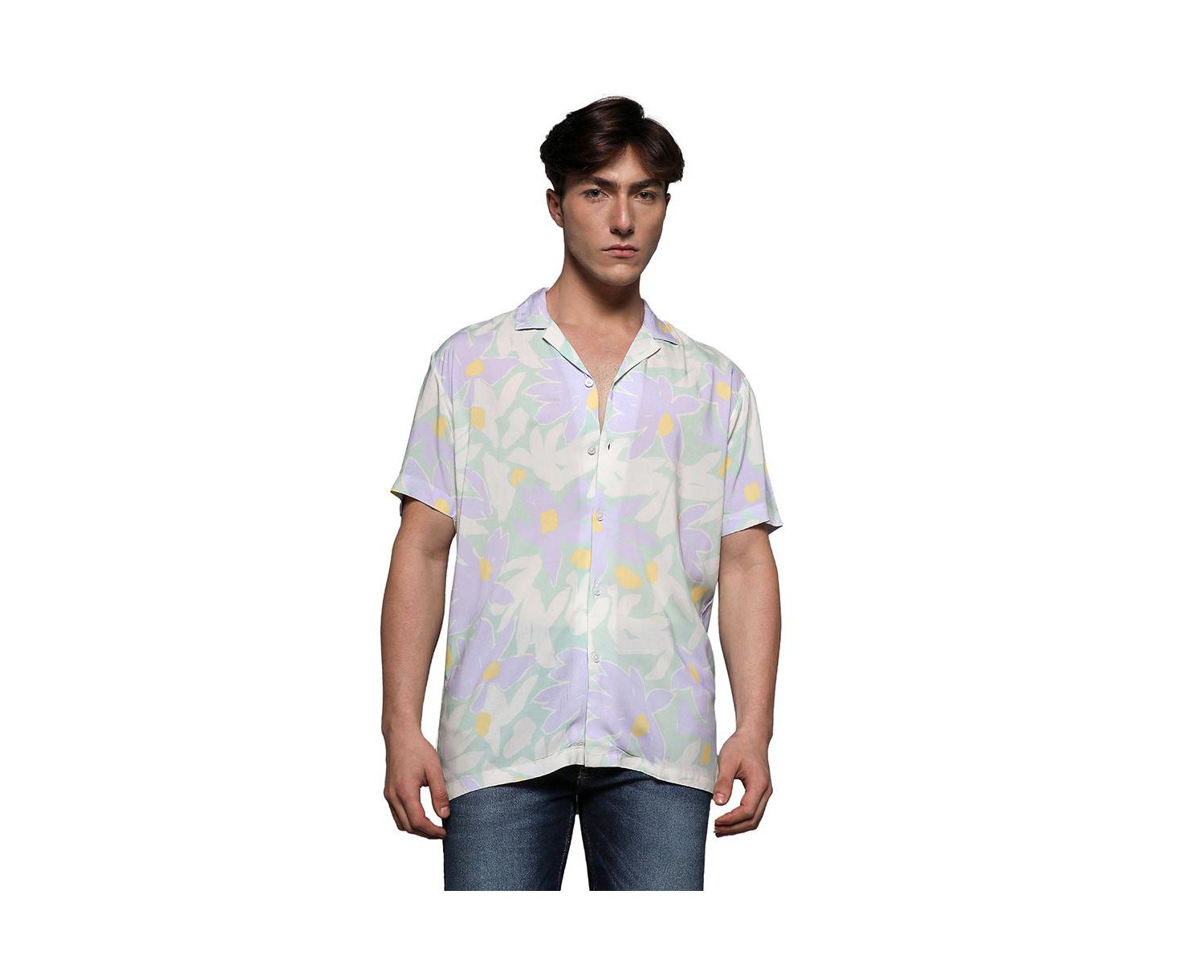 Men's EcoLiva Pastel Flora Shirt
