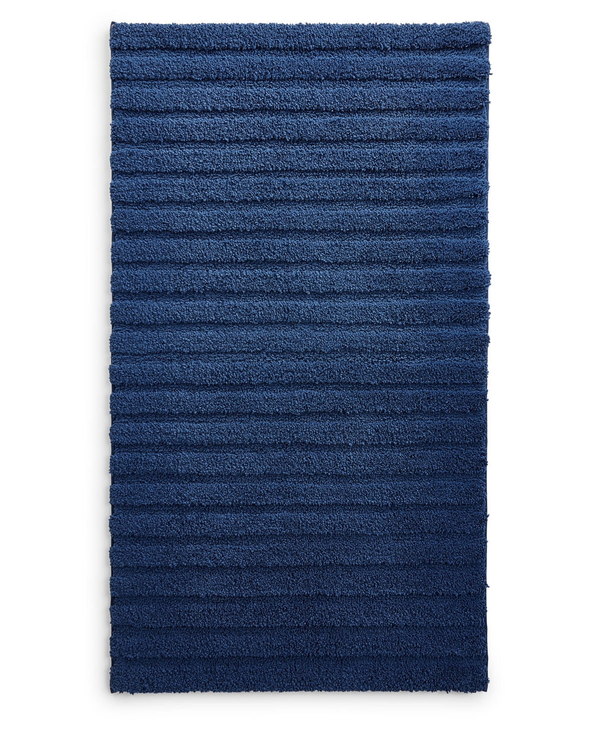 Charter Club Signature Bath Rug, 25.5" X 44", Exclusively At Macy's In Navy