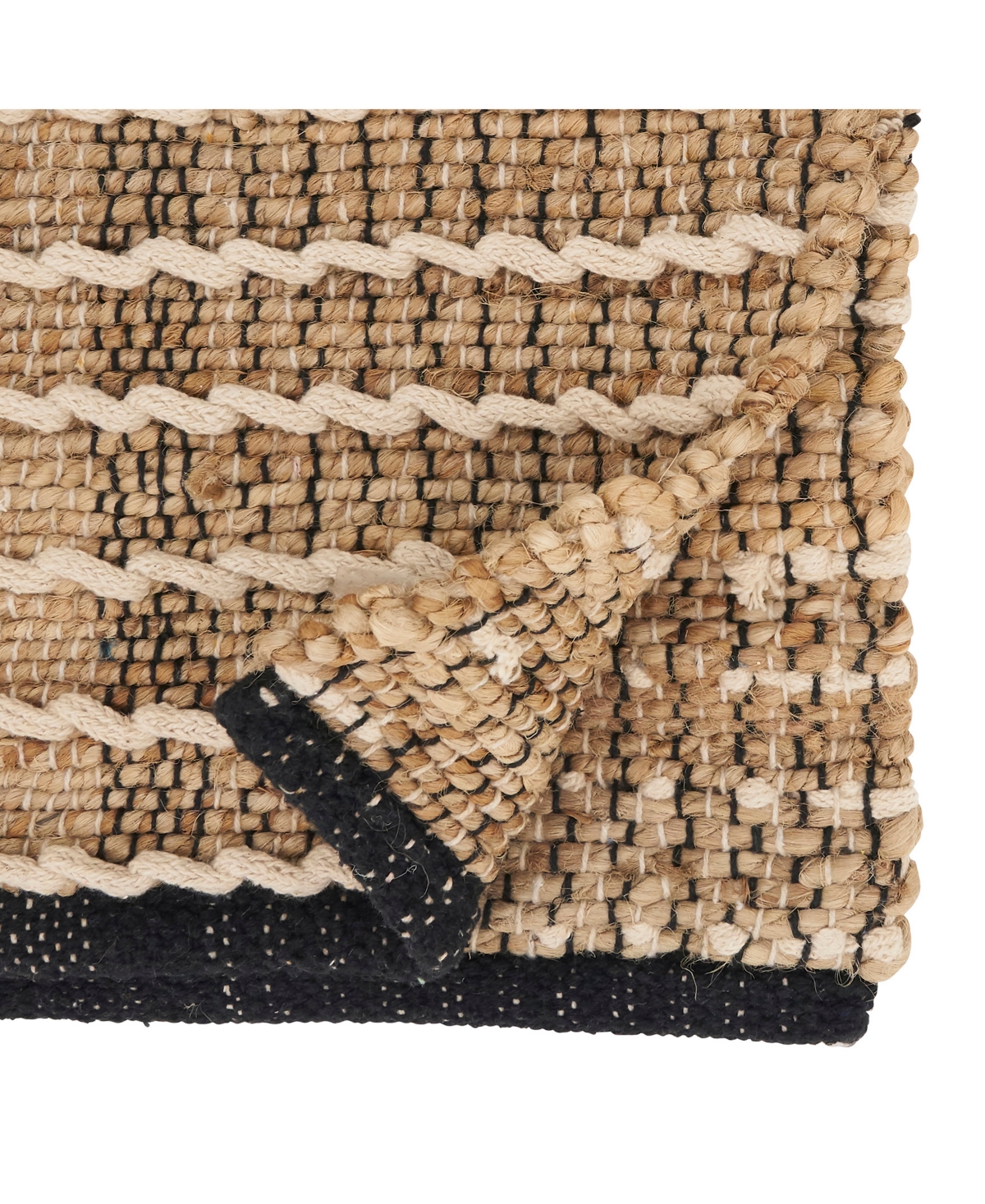 Saro Lifestyle Rope Knotwork Design Table Runner, 16"x72" In Natural