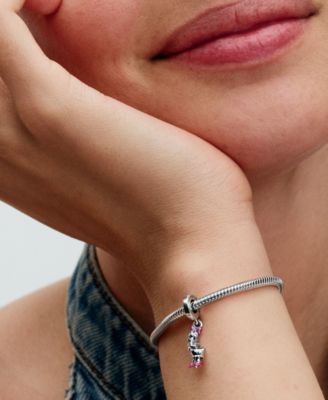 Pandora Sterling Silver Daisy Duck Dangle Charm Macy's