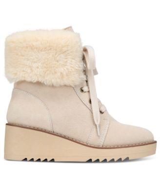 Style & Co Women's Iggyy Lace-Up Wedge Boots, Created for Macy's