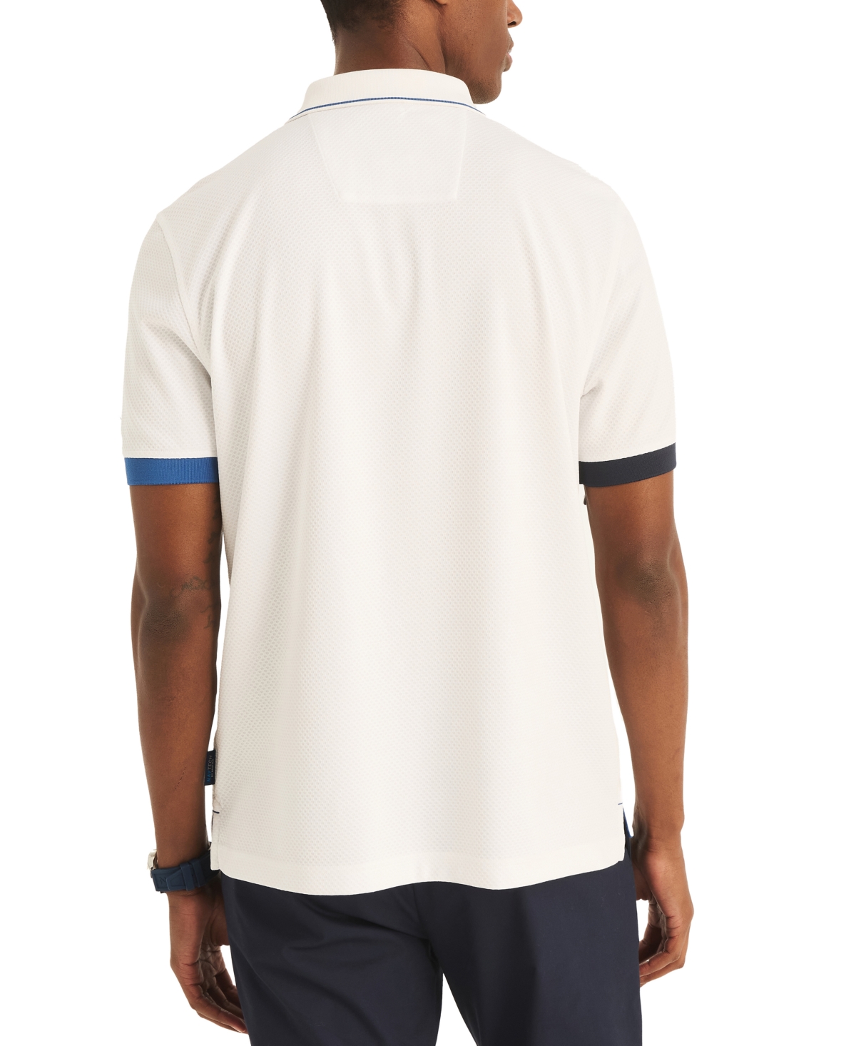 Nautica Men's Navtech Classic Fit Colorblock Polo Shirt