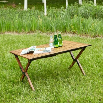 Streamdale Lightweight Folding Outdoor Table for Camping and Parties