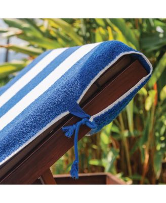 Tie & Dry Beach Towel (2 Pack), 30x70 in, Soft Ring Spun Cotton, Color Options