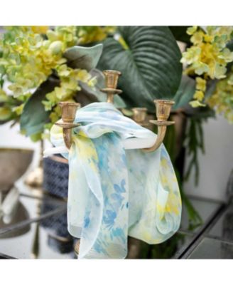 Meadow - Long Sheer Silk Scarf for Women