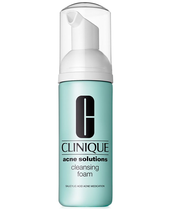 Clinique Acne Solutions Cleansing Foam, 4.2 fl oz Reviews Skin Care Beauty - Macy's