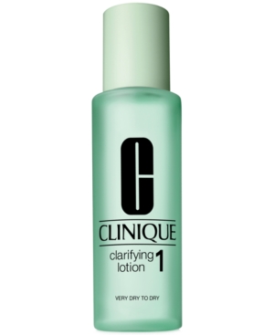 CLINIQUE CHOOSE A FREE FULL SIZE CLARIFYING LOTION WITH ANY CLINIQUE FOUNDATION PURCHASE!