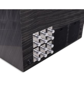 Polished Ash Wood Twelve Watch Winder