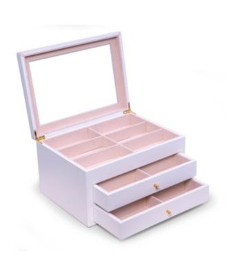 Wood 18 Sunglass Storage Box