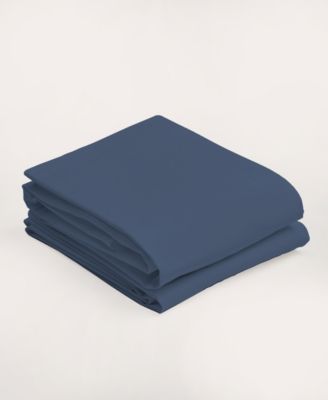 Ultra-Light Cool Crisp 100% Cotton Percale Pillowcase Pair, King