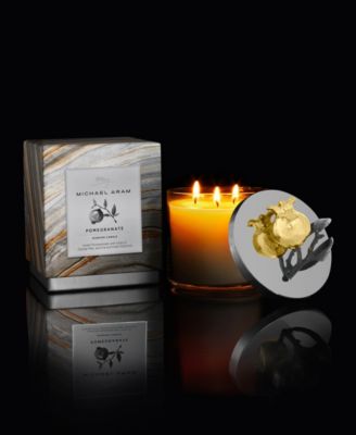 Pomegranate Candle Gold