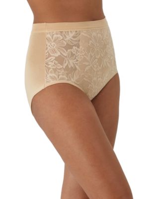 Women's Breathe Lace High-Rise Brief Underwear DFCLBF