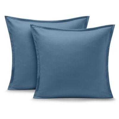 Ultra-Soft Double Brushed Pillow Sham Set, Euro