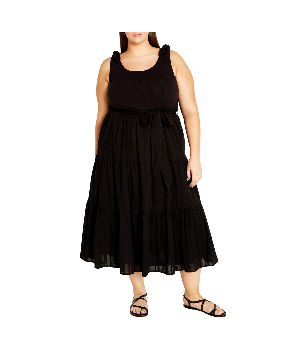 Plus Size Hallie Dress - Black