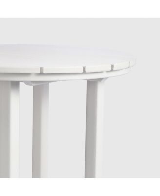 Outdoor Patio Bar Height Table and Bar Stool 3-Piece Dining Set