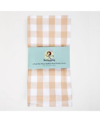Buffalo Plaid Kitchen Towels (6 Pack), 20x30 in., 100% Cotton, Color Options
