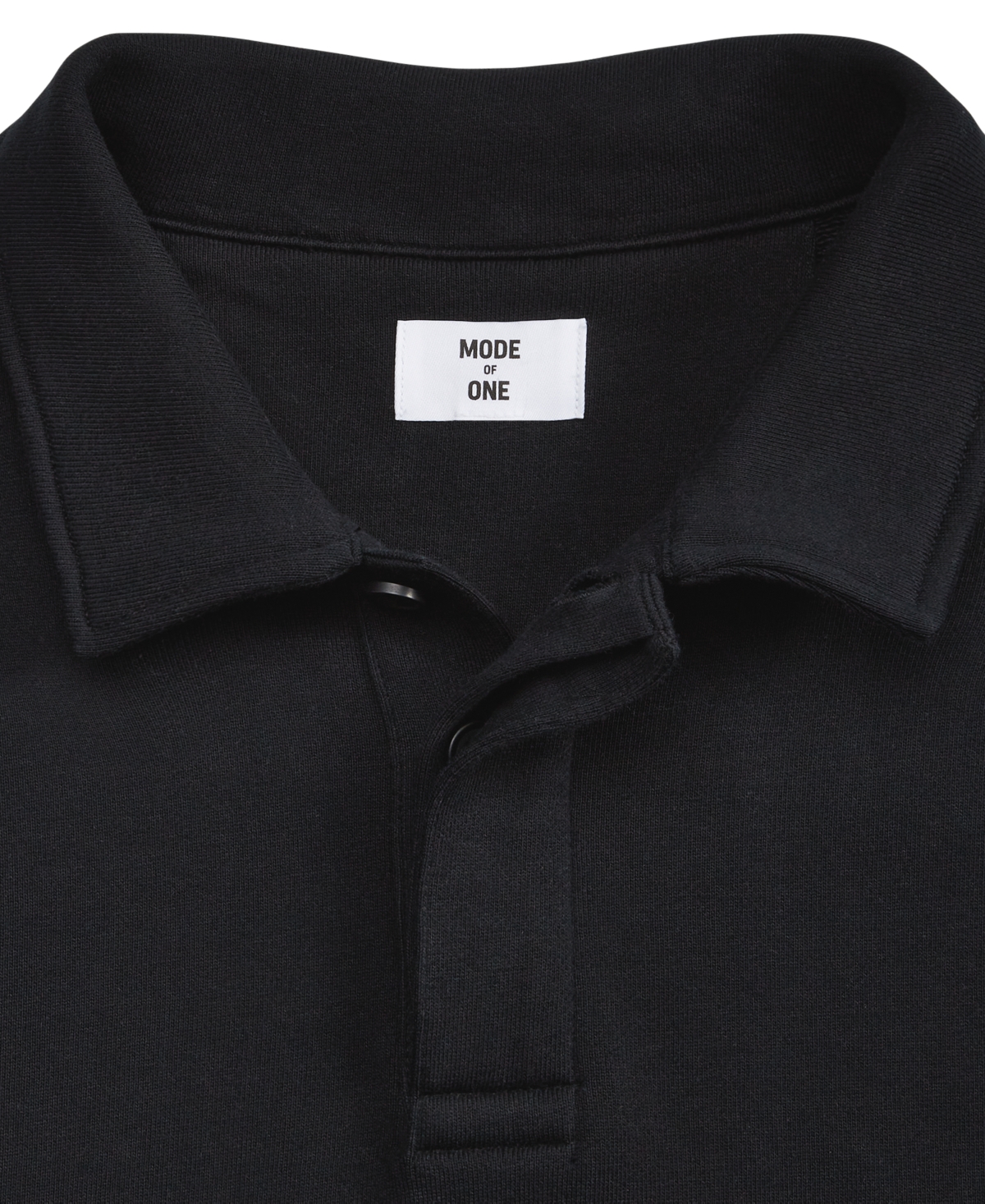 Mode of One Men's Relaxed-Fit French Terry Polo, Created for Macy's