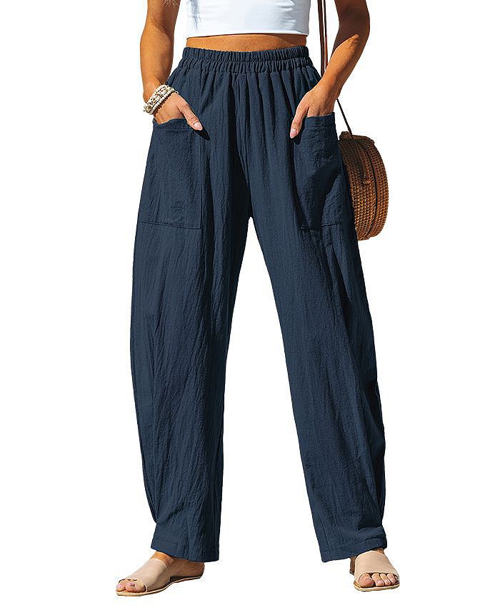 Minimalist Blazer and High-Waist Tapered Pants Set