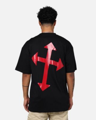 Men's Ssix Drop Shoulder T-Shirt, Black - XLarge