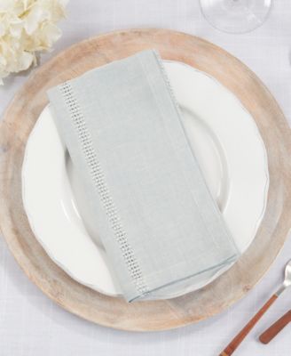 Leno Stripe Elegance Napkin Set of 4, 20"x20"