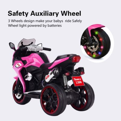 Kids Electric Motorcycle with Light Wheels