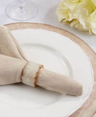 Resin Artistry Napkin Ring Set of 4