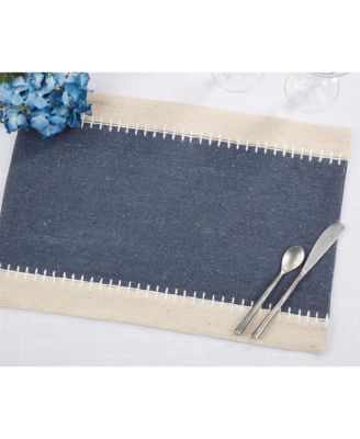 Saro Lifestyle Whipstiched Collection In Grey