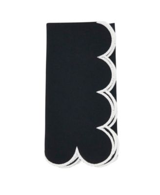 Scalloped Hem Napkin Set of 4,20"x20"