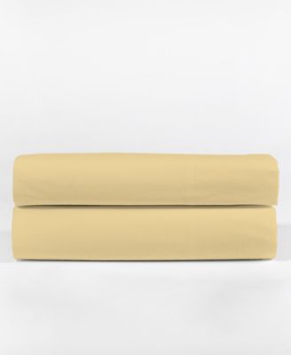 Purity Home 400 Thread Count Cotton Percale Pillowcase Pair, Standard