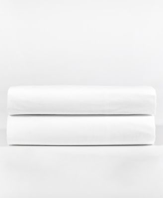 400 Thread Count Cotton Percale Pillowcase Pair, King