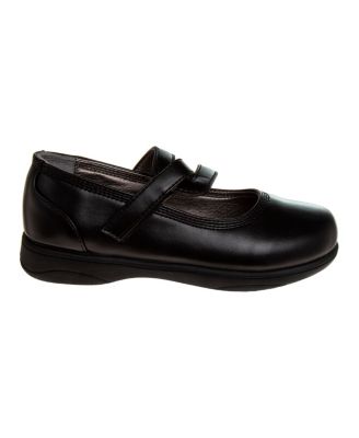 Little Girls Artificial Leather Construction School Shoes