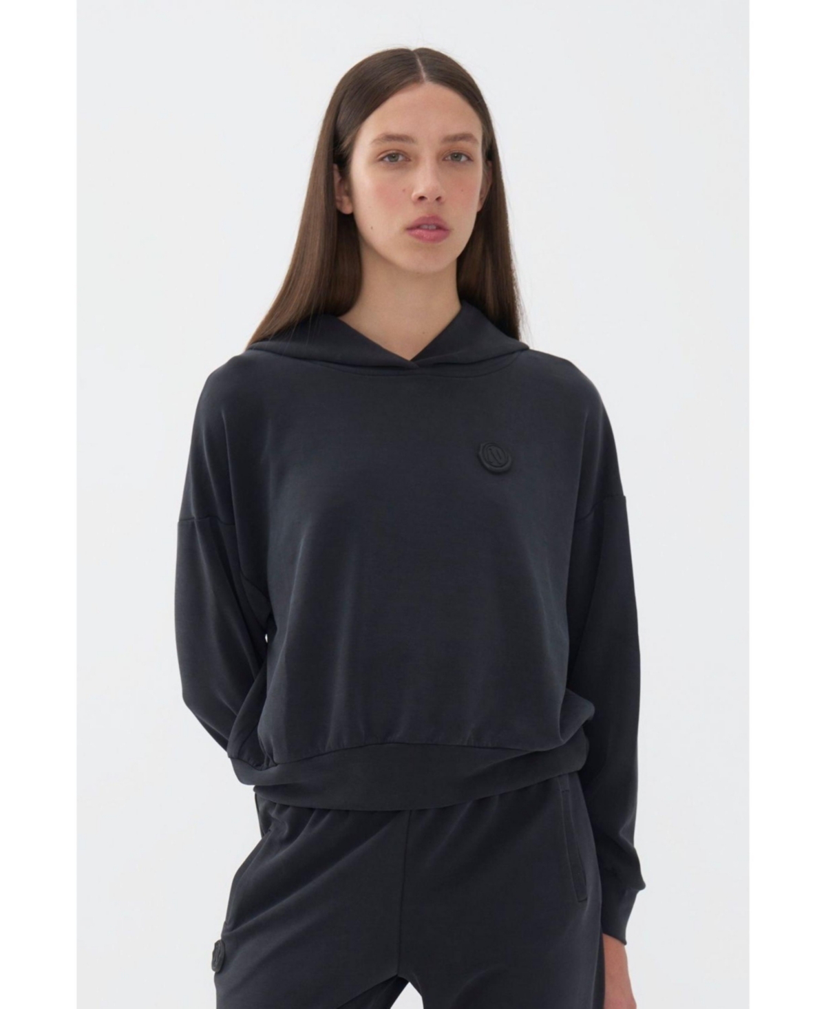 Women's Pullover Hoodie - Black