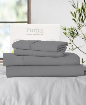 400 Thread Count Cotton Percale 4-Pc. Sheet Set, Queen