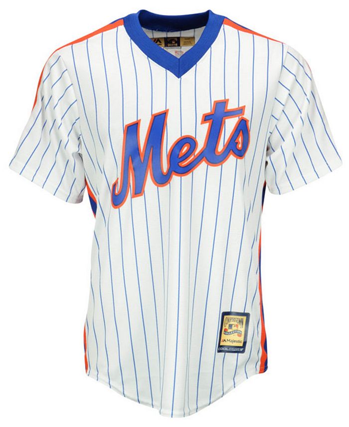 Majestic Darryl Strawberry New York Mets Cooperstown Replica Jersey - Macy's