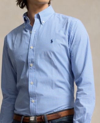 Men's Classic-Fit Stretch Poplin Shirt