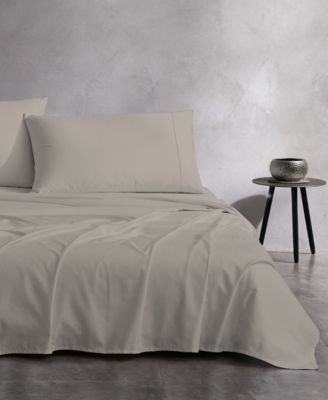 400 Thread Count Wrinkle Resistant Cotton Sateen 4-Pc. Sheet Set, Full