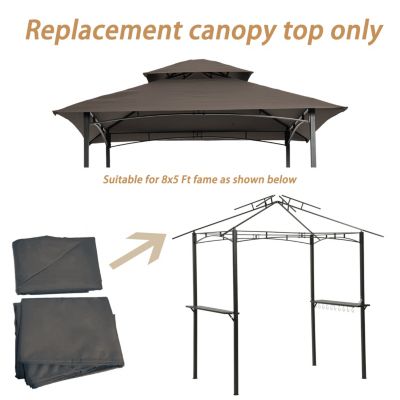 Streamdale 8x5ft Grill Gazebo Canopy