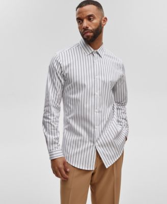 Mode of One - Men's Slim-Fit Button-Down Sport Shirt