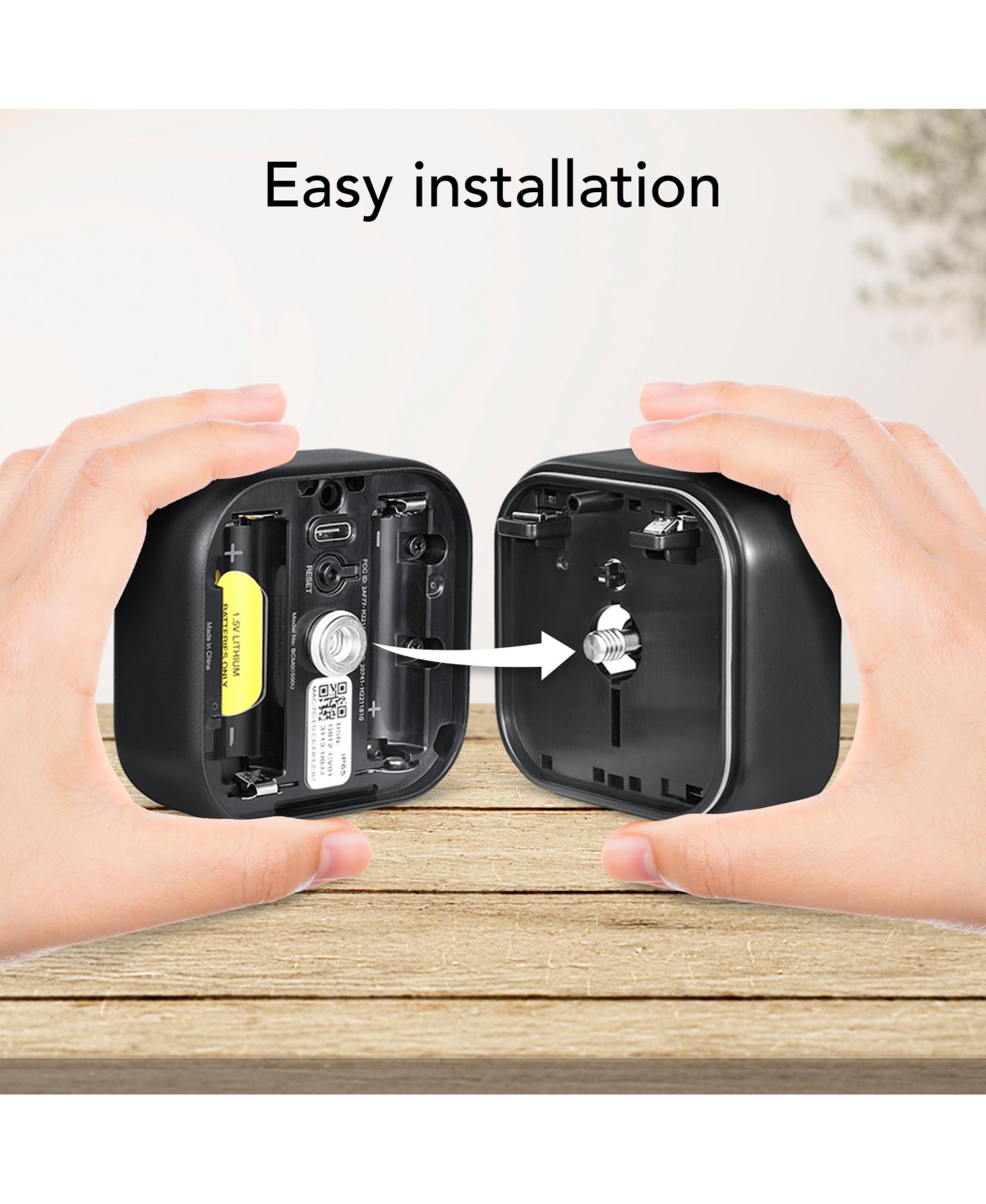Wasserstein Aa Lithium Battery Extension Pack Compatible with Blink Outdoor 4 Camera (Batteries Not Included) (2 Pack)