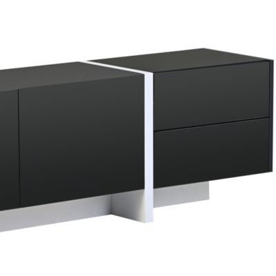 Modern Rectangle TV Stand for TVs Up To 80"