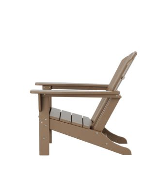 All-Weather Contoured Outdoor Poly Adirondack Chair