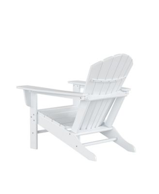 All-Weather Contoured Outdoor Poly Adirondack Chair