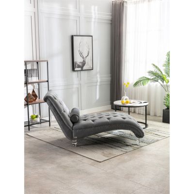 Streamdale Leisure Concubine Sofa With Acrylic Feet