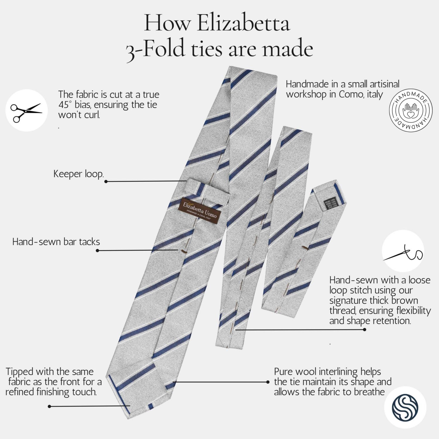 Barbera - Silk Jacquard Tie for Men
