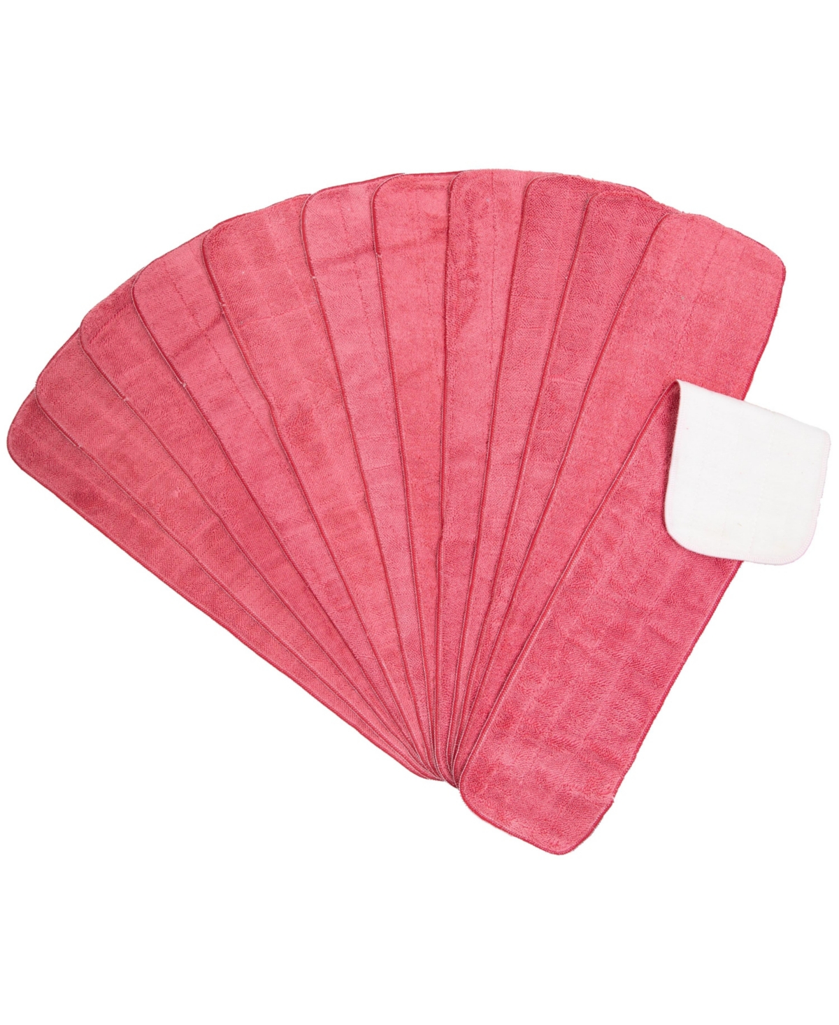 Arkwright Home Microfiber Flat Wet Mop Refills (12 Pack) - 24
