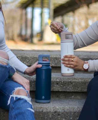 Alpine Flip 'N Sip Insulated, Leakproof Water Bottle with Straw, 40 OZ